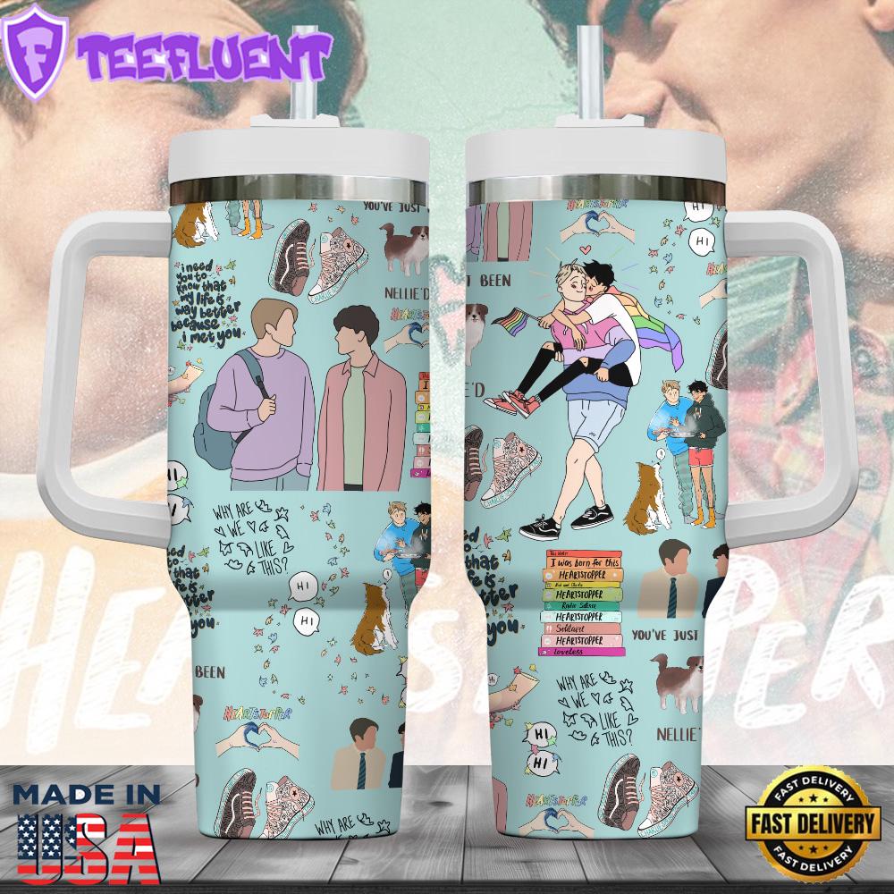 Heartstopper 40oz Stanley Tumbler