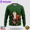 Hereford Cow Christmass Ugly Christmas Sweater