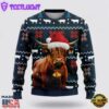 Highland Cow Christmass Ugly Christmas Sweater