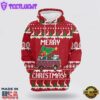 Hippie Car Merry Christmas All Over Print 3D Hoodie