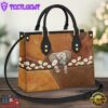 Hippie Elephant Daisy Leather Bag Christ Gifts Leather Bags