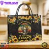 Hippie Give Peace A Chance 2 Leather Bag Christ Gifts Leather Bags
