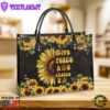 Hippie Give Peace A Chance Pu Leather Bag Christ Gifts Leather Bags