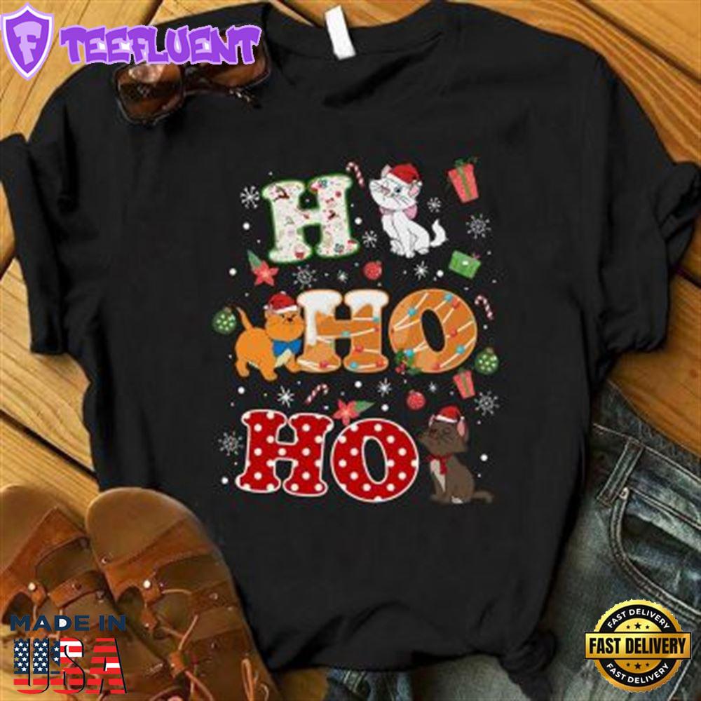 Ho Ho Ho Cat Disney Tee Shirt