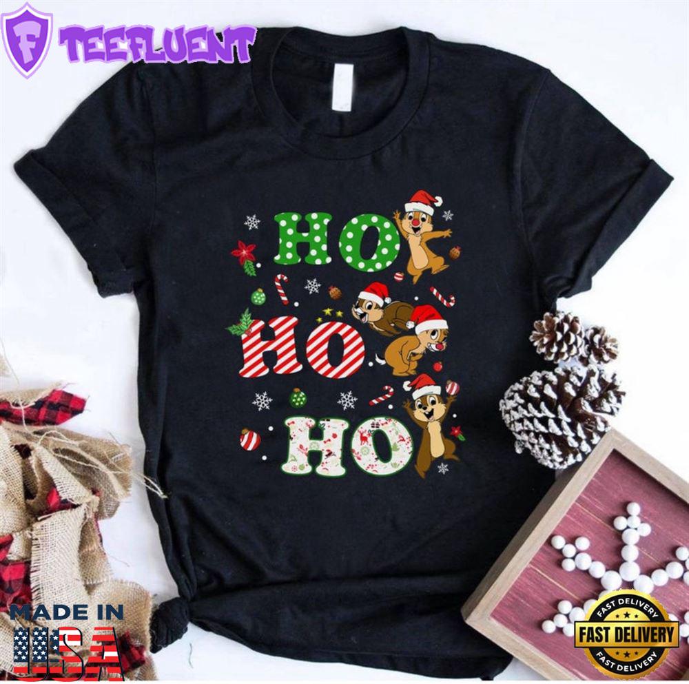 Ho Ho Ho Chip &Amp Dale Christmas Shirt