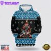 Hockey Christmas Tree All Over Print 3D Hoodie