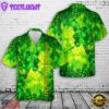 Hockey Player Shamrock Patrick Day Hawaiian Shirt