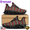 Holiday Knitted Christmas Print Pattern Black Max Soul Shoes