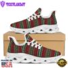 Holiday Knitted Christmas Print Pattern White Max Soul Shoes