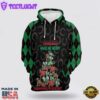 Horses Merry Christmas All Over Print 3D Hoodie