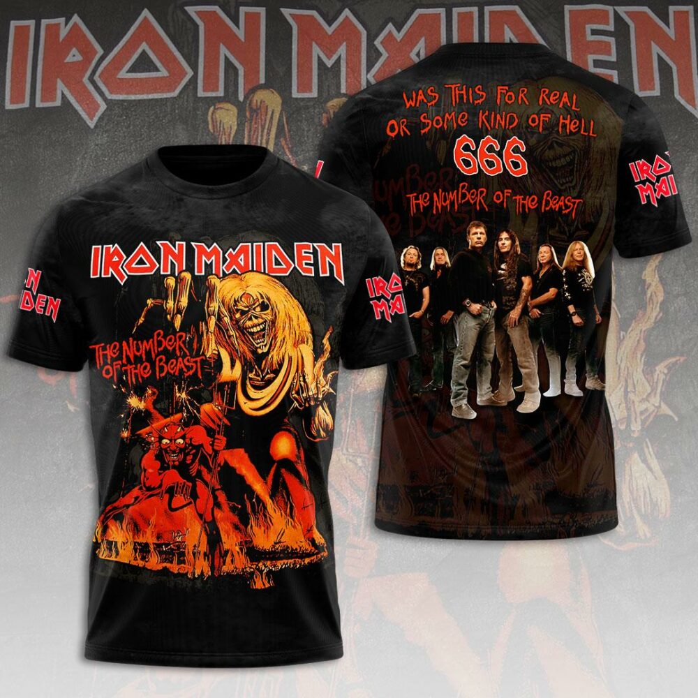 HOT Iron Maiden 1975-2022 Anniversary Shirt