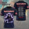 Hot Iron Maiden 50 Years 1975-2025 Thank You For The Memories Signatures Shirt