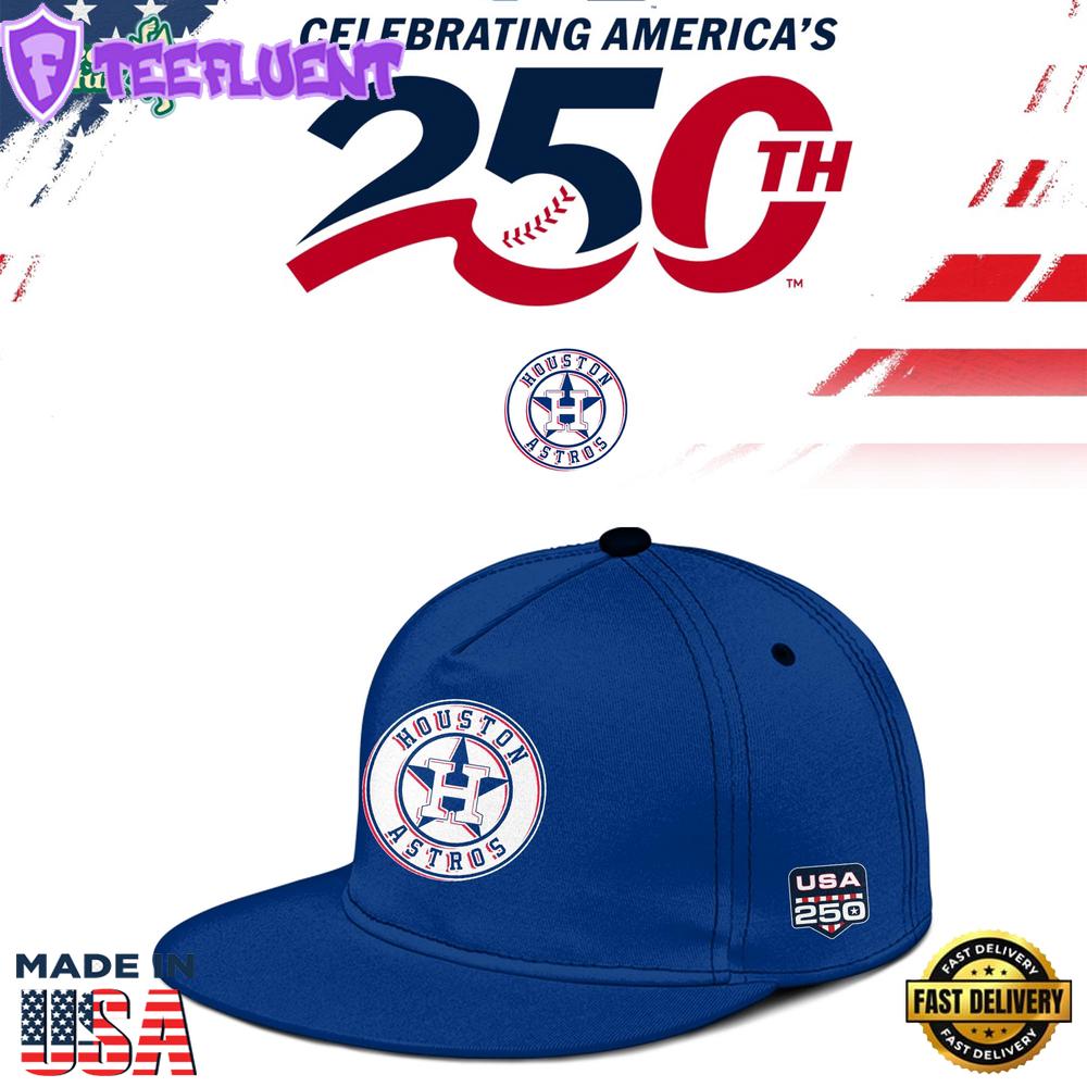 Houston Astros USA 250th Anniversary Stars & Stripes Cap