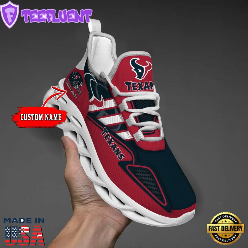 Houston Texans Clunky Max Soul Shoes NFL Personalized 1