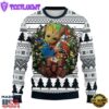 Houston Texans Groot Hug Christmas Ugly Sweater Sport For Fan