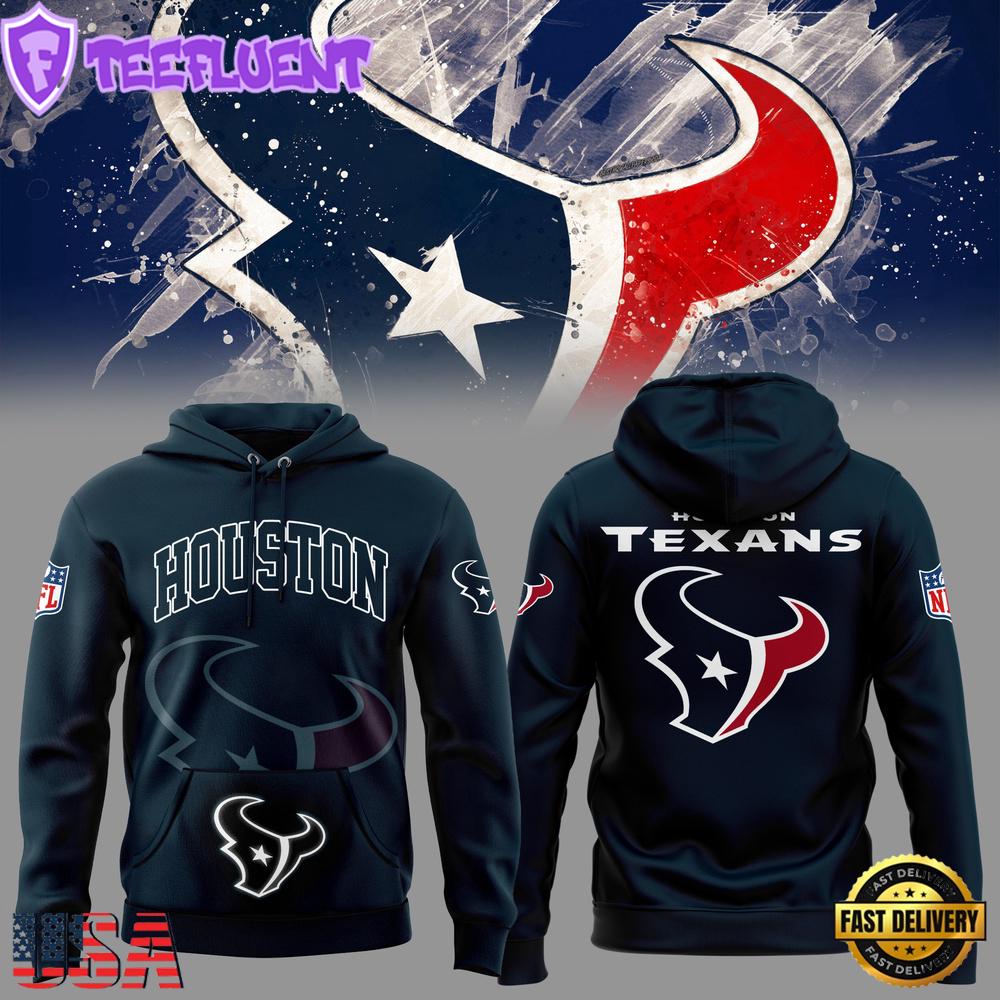 Houston Texans New Design Logo Limited Edition Hoodie