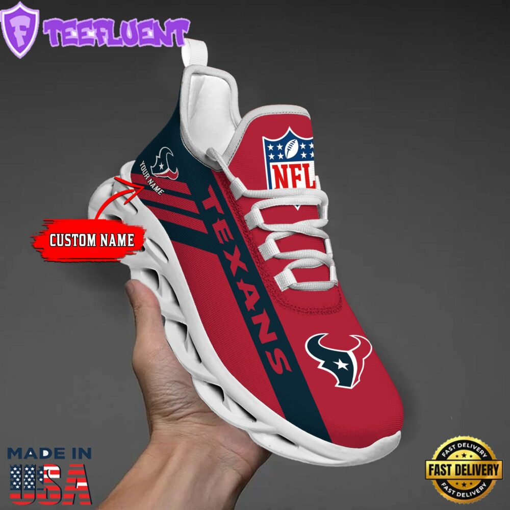 Houston Texans NFL Clunky Max Soul Shoes Personaliz