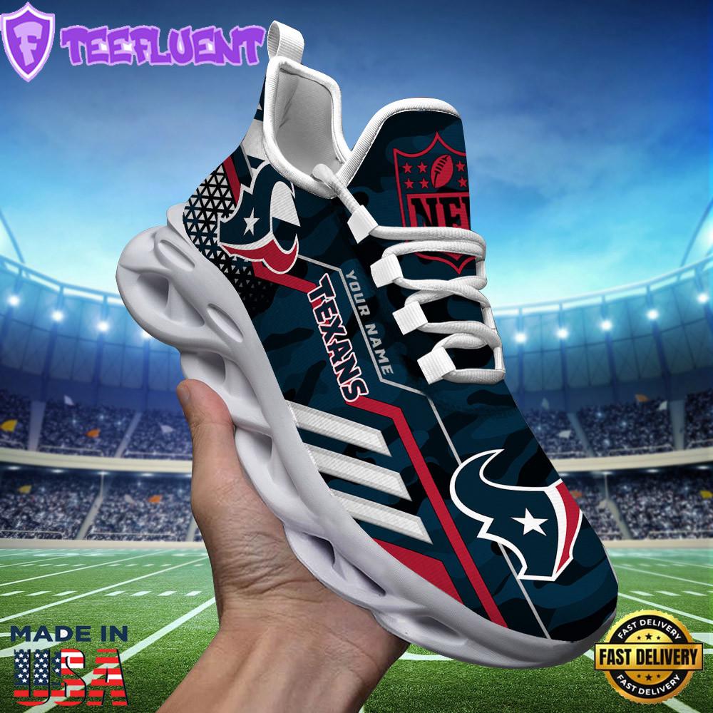 Houston Texans NFL Clunky Max Soul Shoes Personalized