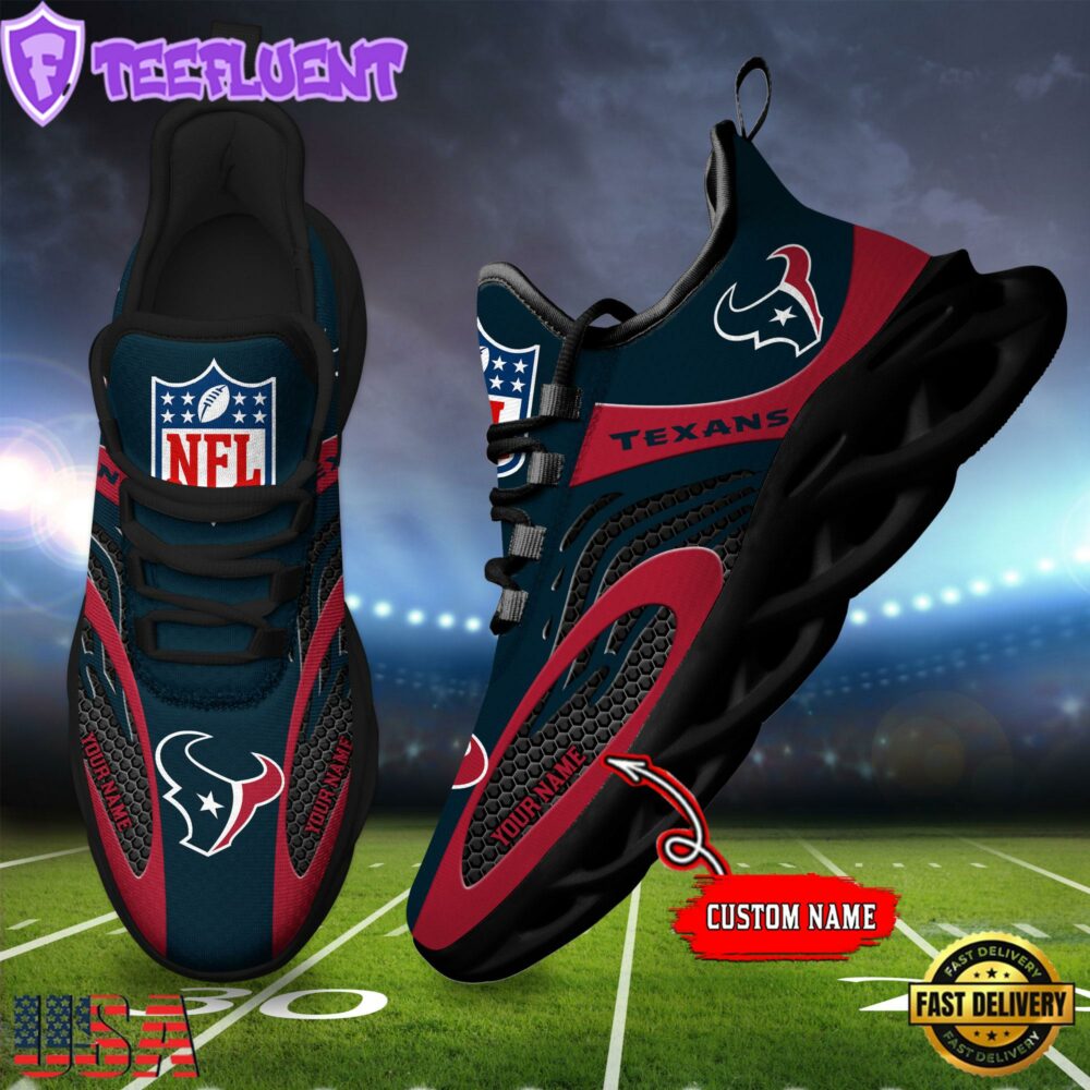 Houston Texans NFL Limited New Design Max Soul Shoes