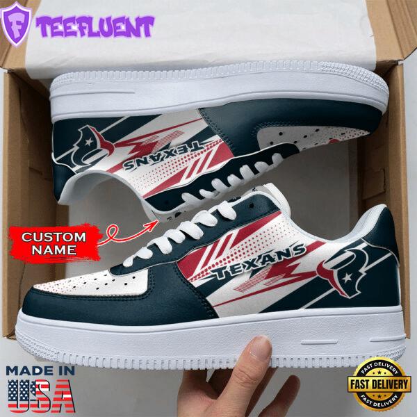 Houston Texans NFL Personalized Air Force 1 Shoes