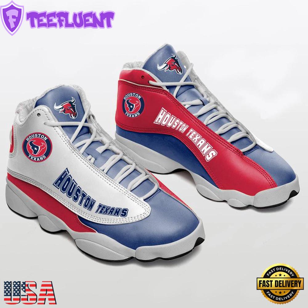 Houston Texans NFL Ver 1 Air Jordan 13 Sneaker - Gift For Fans