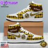 Hufflepuff Nike Yellow Design Air Jordan 1 High Top