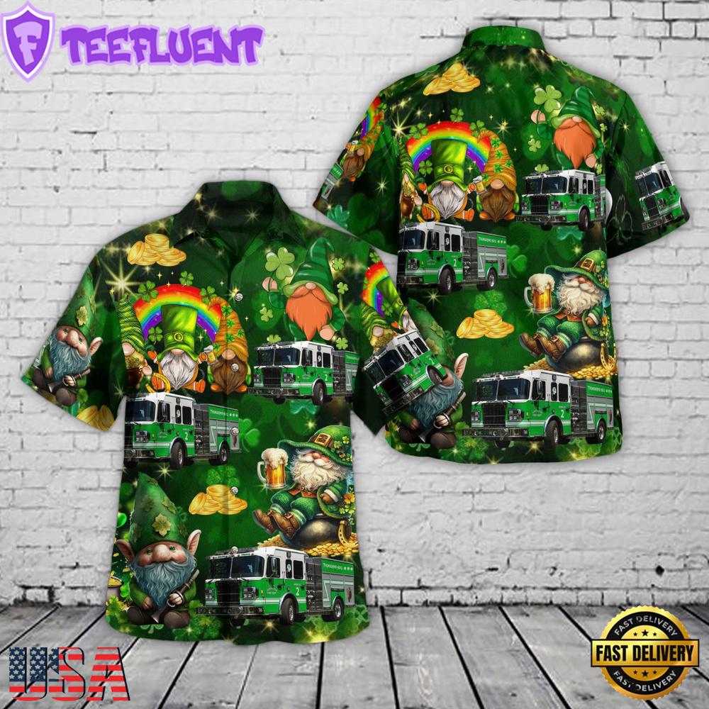 Huntington, West Virginia, Huntington Fire Department, St Patrick's Day Hawaiian Shirt