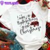 I Want A Hippopotamus For Christmas Shirt Lmy15