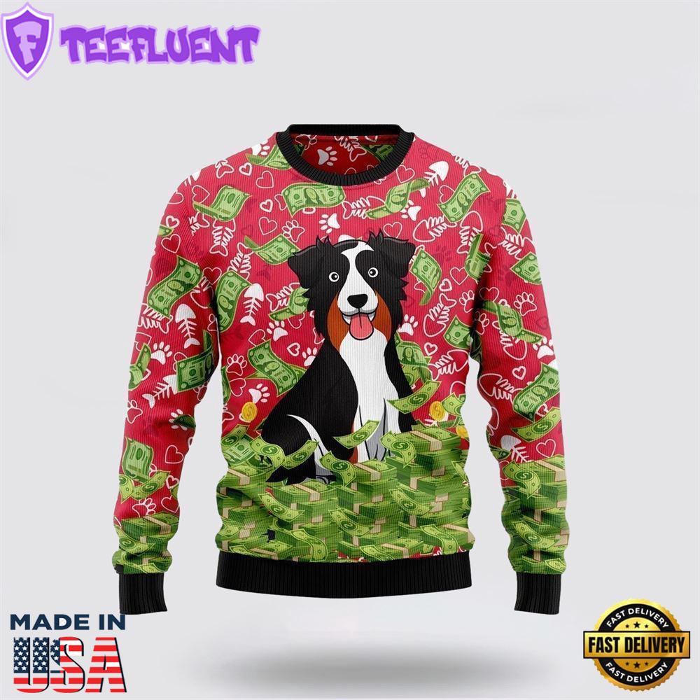 I Work Hard So That My Dog Can Have A Better Life Ugly Christmas Sweater For Men And Women