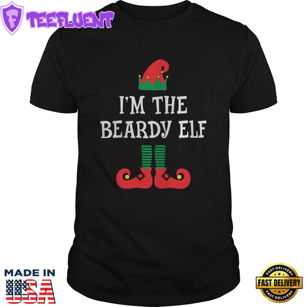 Im The Beardy Elf Matching Group Christmas Shirt