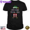 Im The Yoga Elf Gift Matching Family Group Christmas Shirt