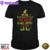Im The Youngest The Rules Elf Christmas Pajama Shirt