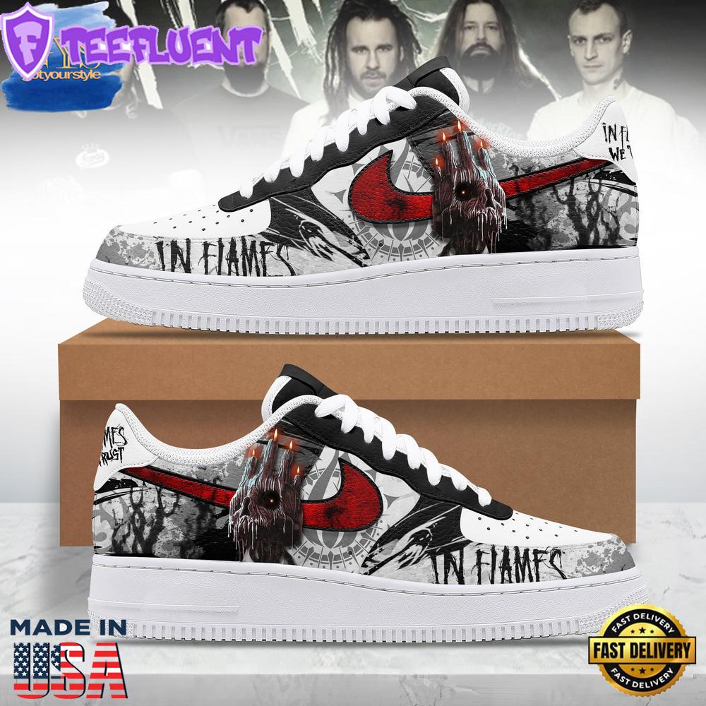 In Flames We Trust Limited Edition Nike Air Force 1