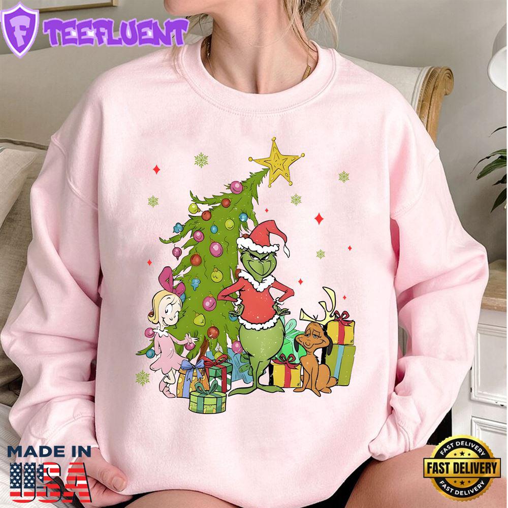 In My Boujee Grinch Eras Christmas Shirt