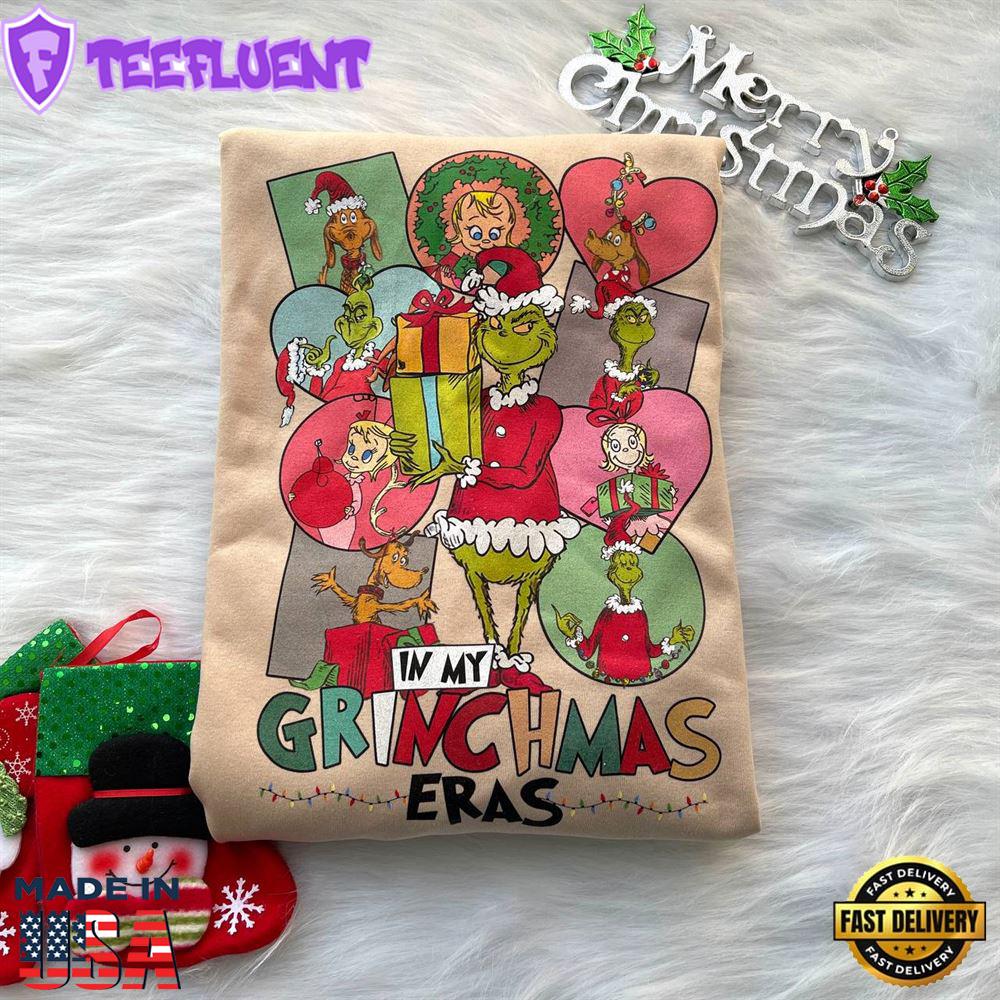 In My Grinchmas Eras Christmas Shirt