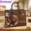 In The World Full Of Book Worms Be A Book Dragon Leather Bag Christ Gifts Leather Bags