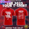 Indiana Fever The 2025 Tour Bring The Heat T-Shirt