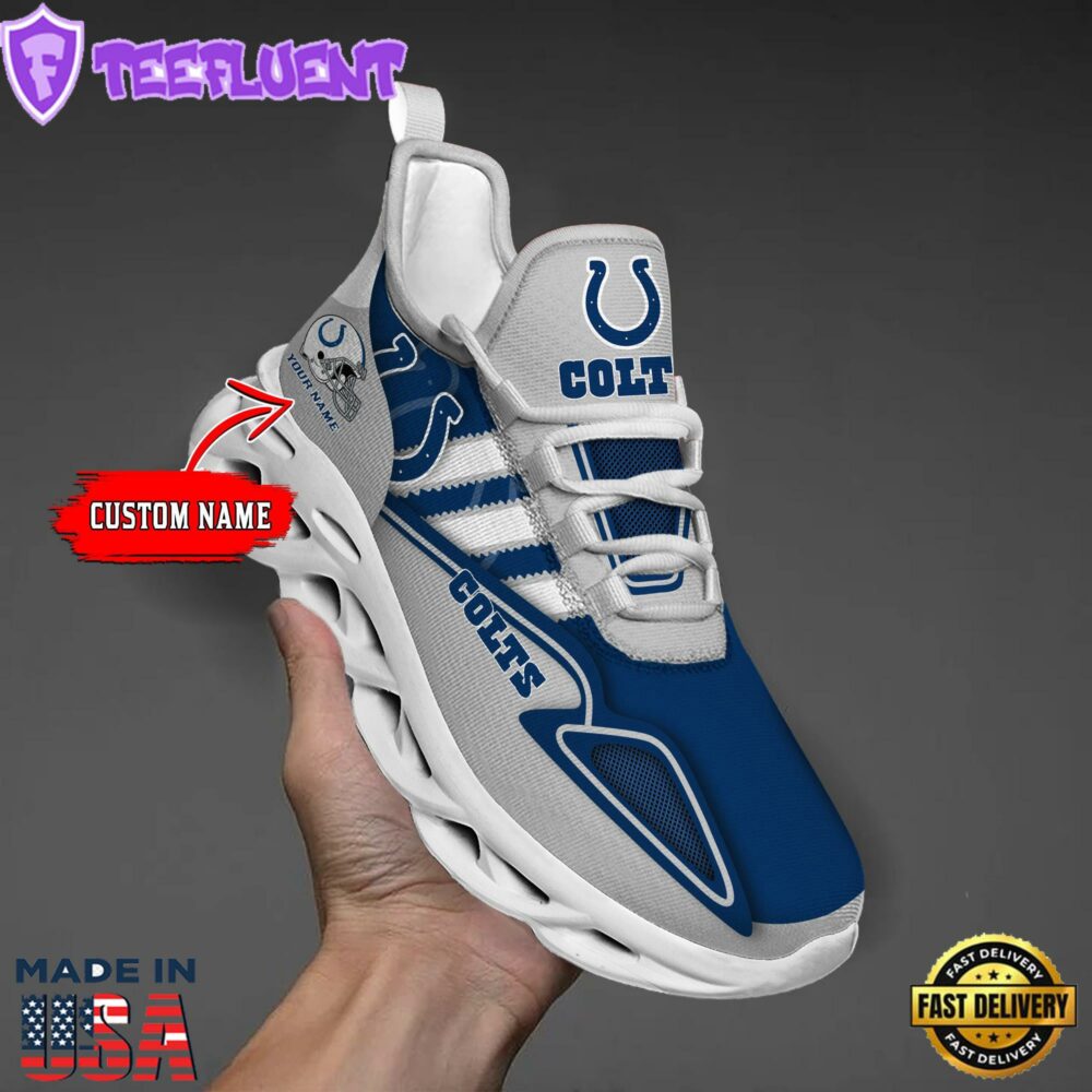 Indianapolis Colts Clunky Max Soul Shoes NFL Personalized 1