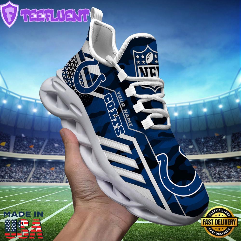 Indianapolis Colts NFL Clunky Max Soul Shoes Personalized
