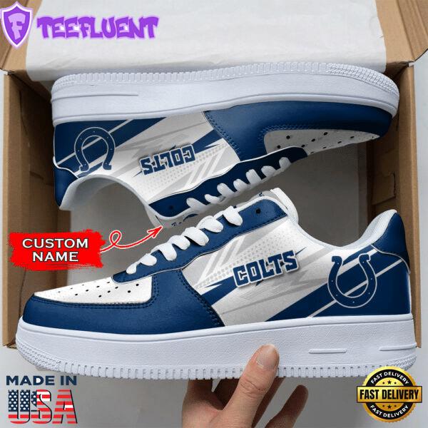 Indianapolis Colts NFL Personalized Air Force 1 Shoes