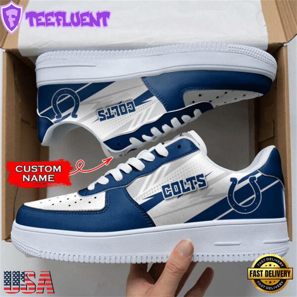 Indianapolis Colts NFL Personalized Air Force 1 Shoes