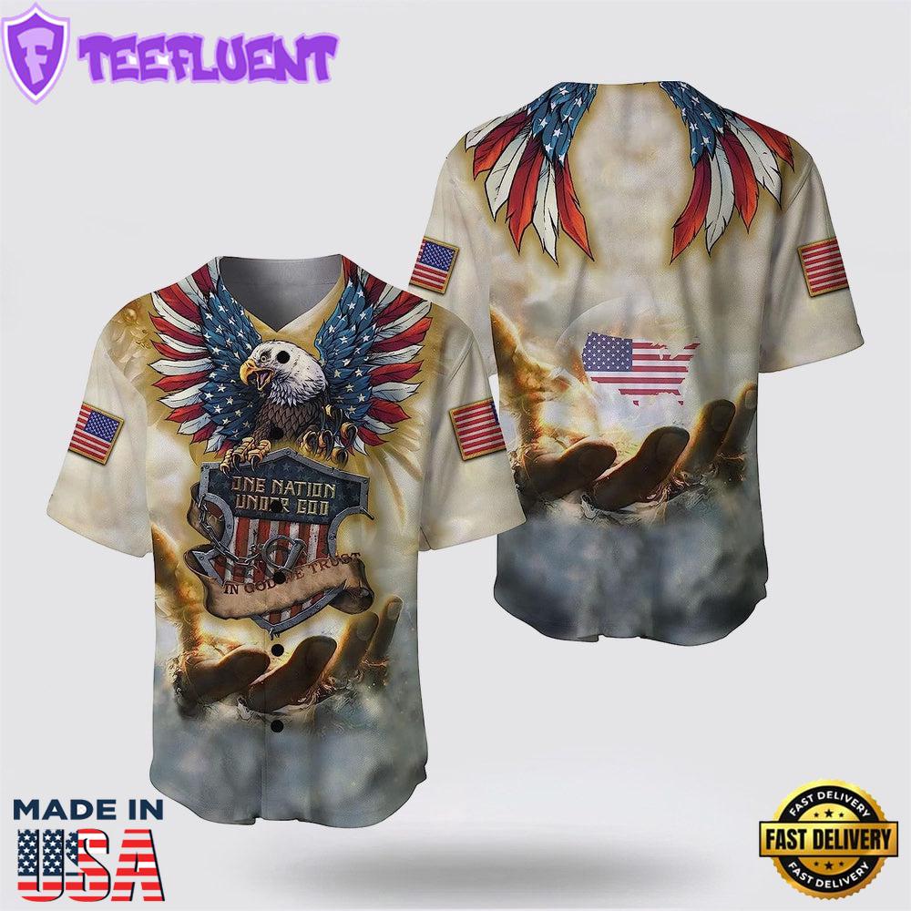 Inspirational Bible Verse Shirt Jesus Baseball Jersey for Faithful Men and Women