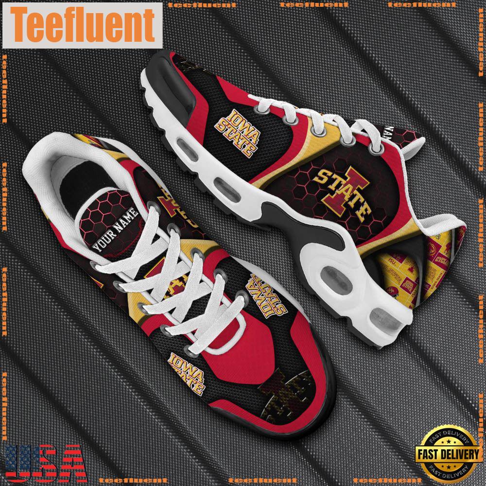 Iowa State Cyclones Tn Shoes Personalized Your Name, Football Team Shoes