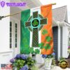 Irish Celtic Knot Cross House And Garden Flag Decor