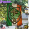 Irish Dragon Celtic Dragon Cros House And Garden Flag