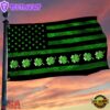 Irish Grommet, St. Patrick's Day Shamrock House And Garden Flag