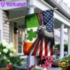 Irish Shamrock Clover House And Garden Flag