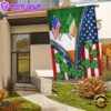 Irish Shamrock Happy St.Patrick Day American House And Garden Flag