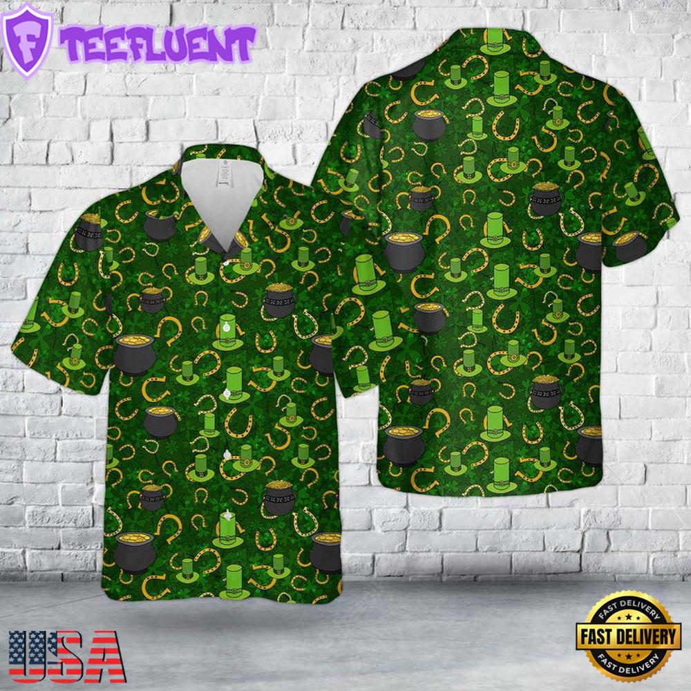 Irish St Patrick's Day Hawaiian Shirt