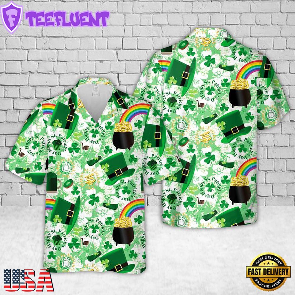 Irish St Patrick's Day Hawaiian Shirts
